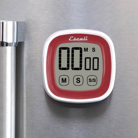 Escali Touch Screen Digital Timer (Red) DR3-R